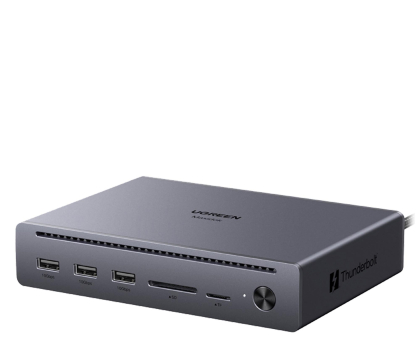 Akcesoria UGREEN Stacja dokująca 9w1 Maxidok U712 Thunderbolt 5 140W
